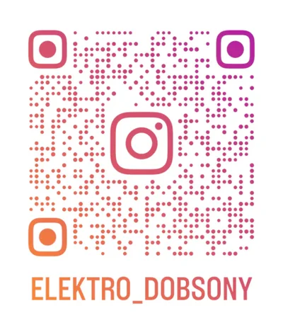 Instagram QR kód elektro_dobsony